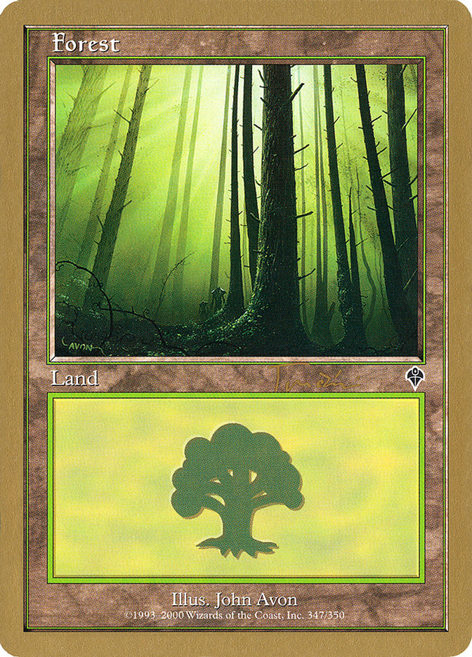 Forest (jt347) (Jan Tomcani) [World Championship Decks 2001] | Game Grid - Logan