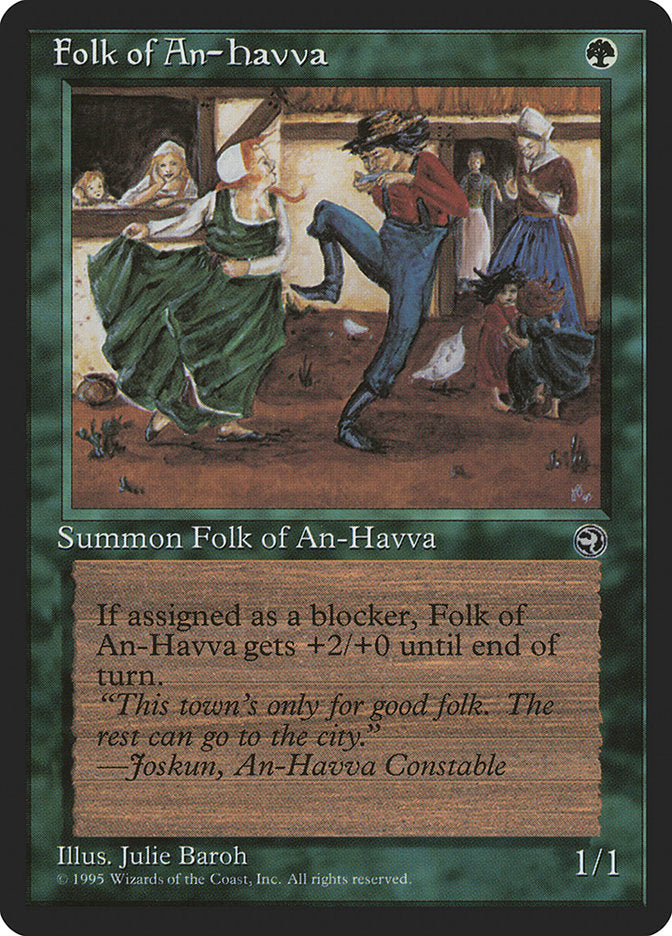 Folk of An-Havva (Joskun Flavor Text) [Homelands] | Game Grid - Logan