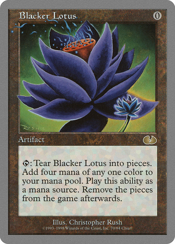Blacker Lotus [Unglued] | Game Grid - Logan