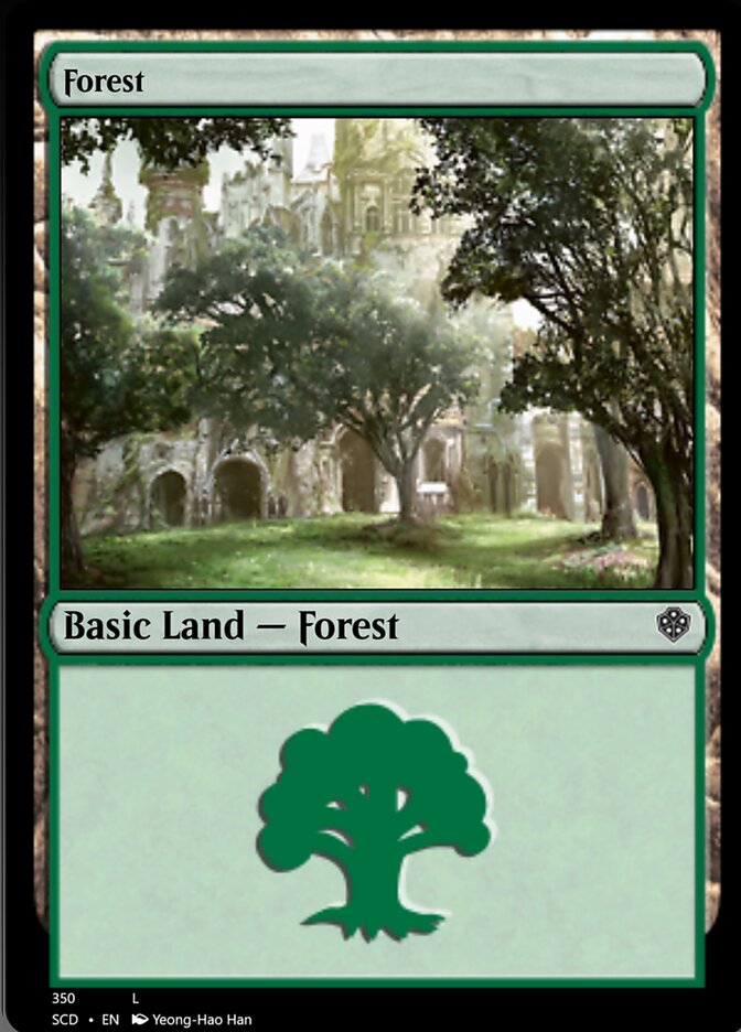 Forest (350) [Starter Commander Decks] | Game Grid - Logan