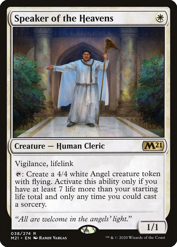 Speaker of the Heavens [Core Set 2021] | Game Grid - Logan