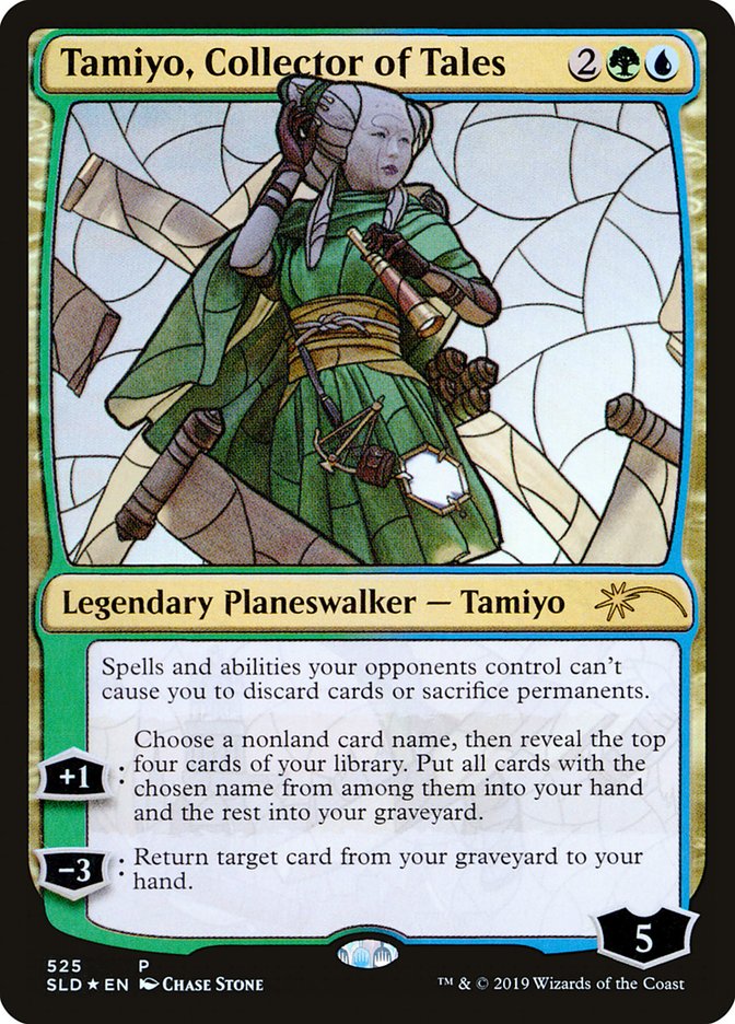 Tamiyo, Collector of Tales (Stained Glass) [Secret Lair Drop Promos] | Game Grid - Logan