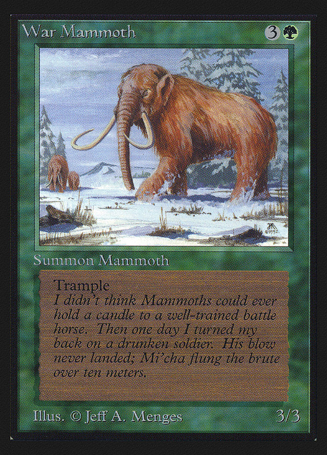 War Mammoth [International Collectors' Edition] | Game Grid - Logan