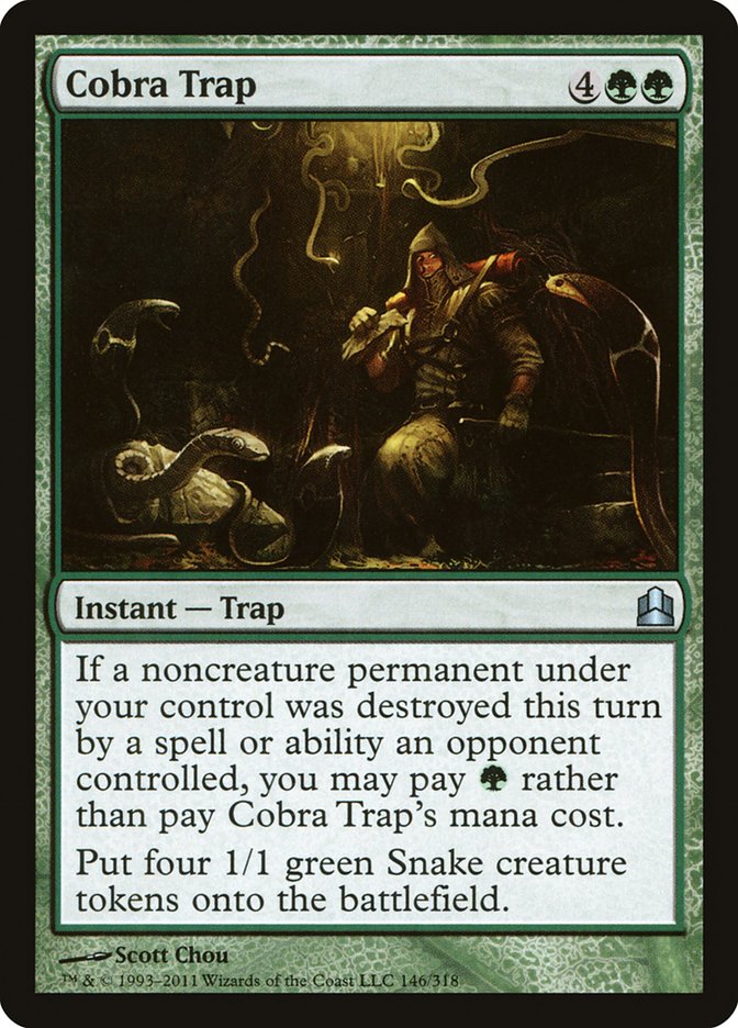 Cobra Trap [Commander 2011] | Game Grid - Logan