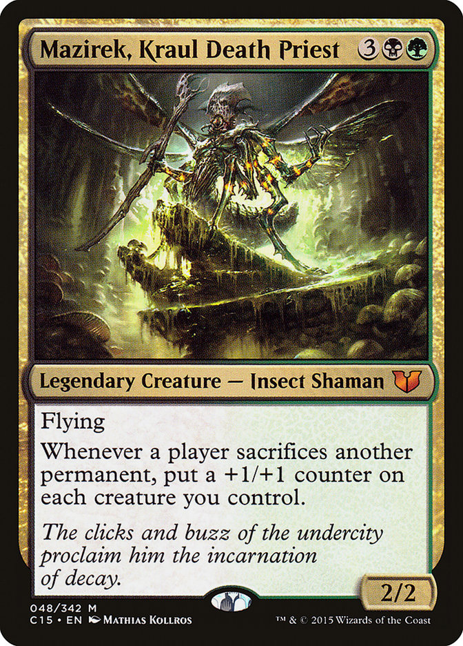 Mazirek, Kraul Death Priest [Commander 2015] | Game Grid - Logan