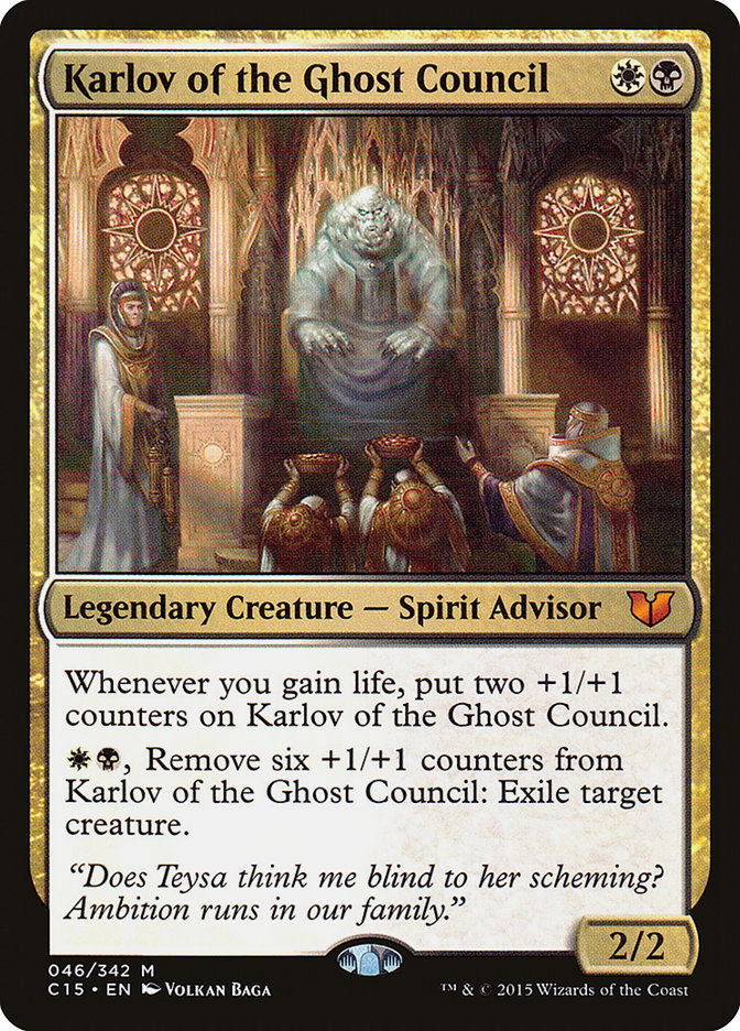 Karlov of the Ghost Council [Commander 2015] | Game Grid - Logan