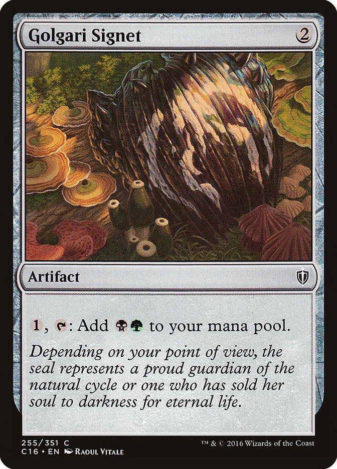 Golgari Signet [Commander 2016] | Game Grid - Logan