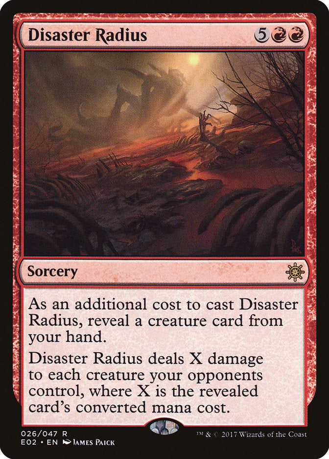 Disaster Radius [Explorers of Ixalan] | Game Grid - Logan