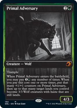 Primal Adversary [Innistrad: Double Feature] | Game Grid - Logan