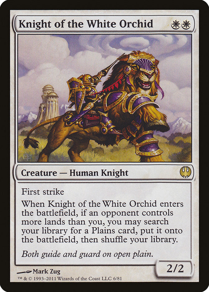 Knight of the White Orchid [Duel Decks: Knights vs. Dragons] | Game Grid - Logan