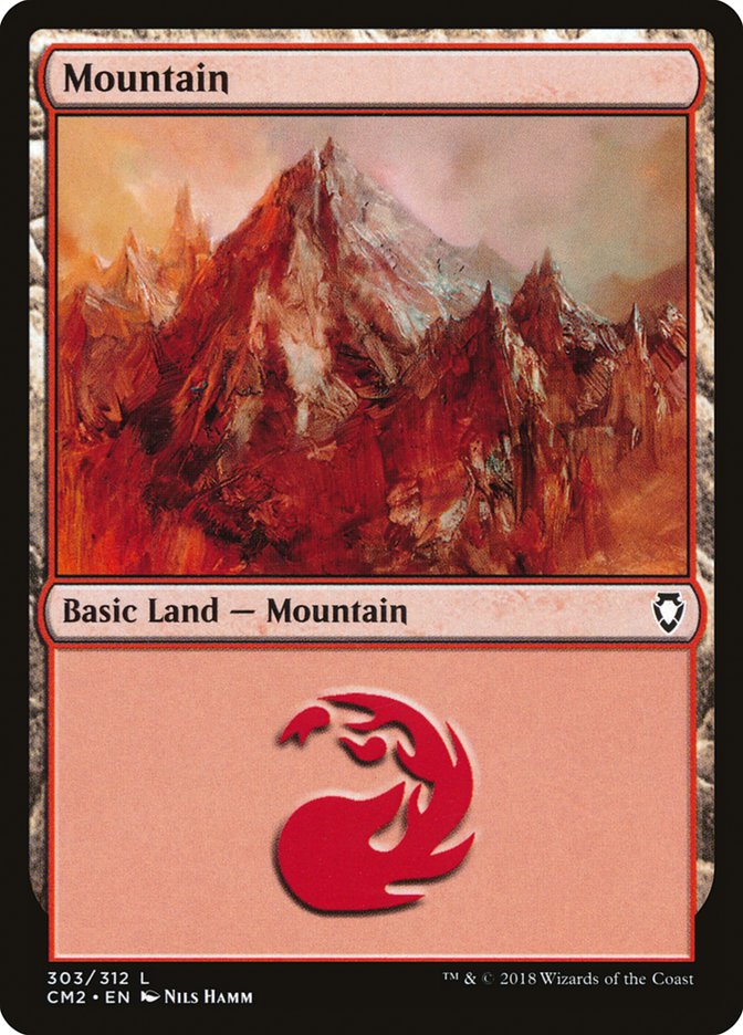 Mountain (303) [Commander Anthology Volume II] | Game Grid - Logan