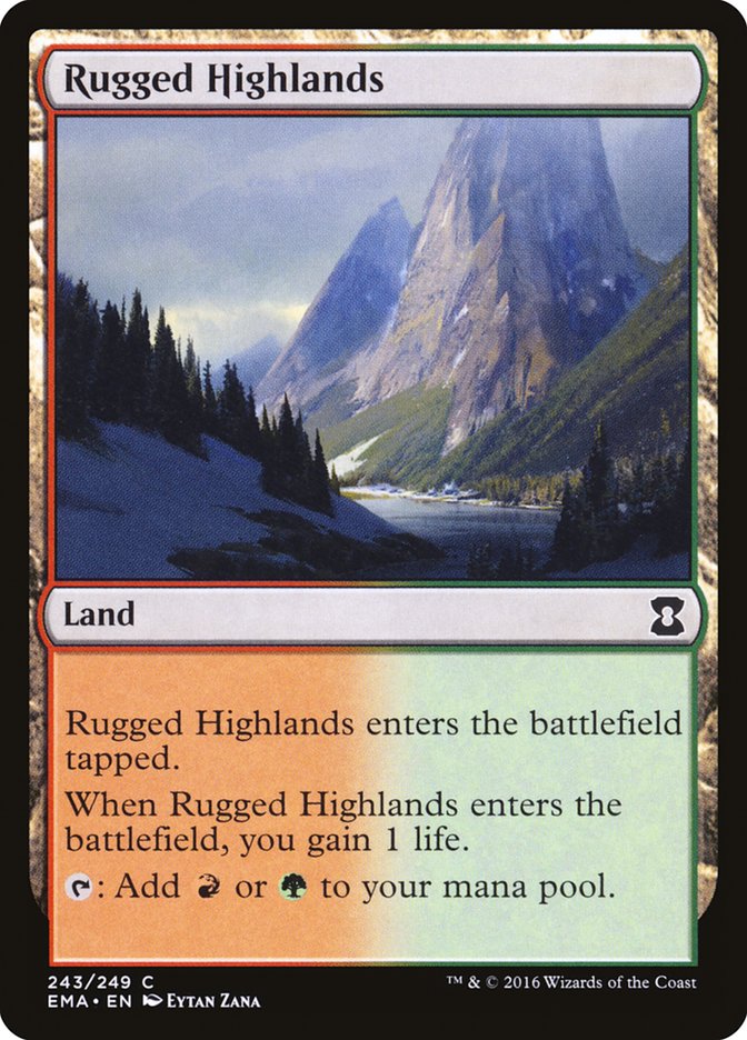 Rugged Highlands [Eternal Masters] | Game Grid - Logan
