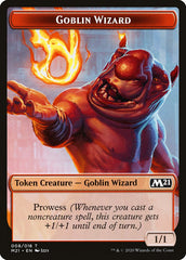 Construct // Goblin Wizard Double-Sided Token [Core Set 2021 Tokens] | Game Grid - Logan