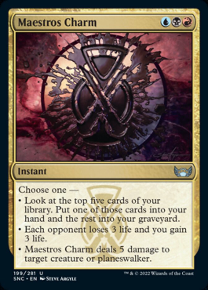 Maestros Charm [Streets of New Capenna] | Game Grid - Logan