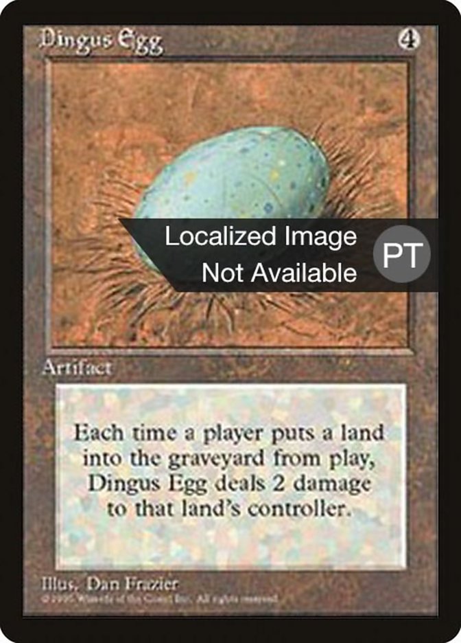 Dingus Egg [Fourth Edition (Foreign Black Border)] | Game Grid - Logan