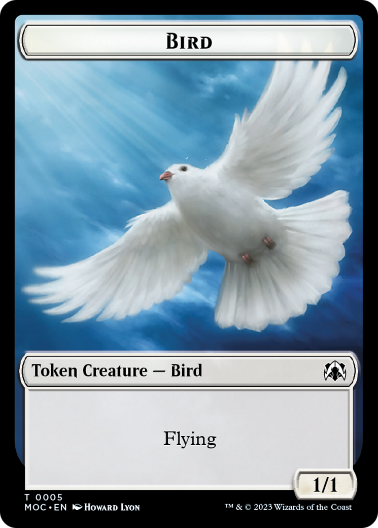 Bird // Kobolds of Kher Keep Double-Sided Token [March of the Machine Commander Tokens] | Game Grid - Logan