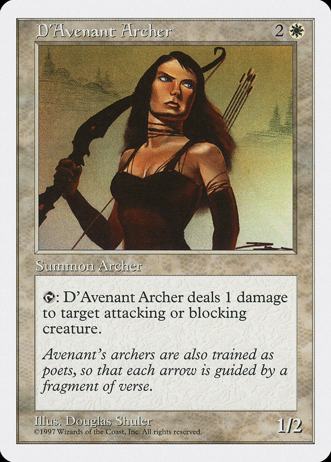 D'Avenant Archer [Fifth Edition] | Game Grid - Logan