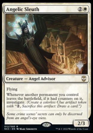 Angelic Sleuth (Promo Pack) [Streets of New Capenna Commander Promos] | Game Grid - Logan