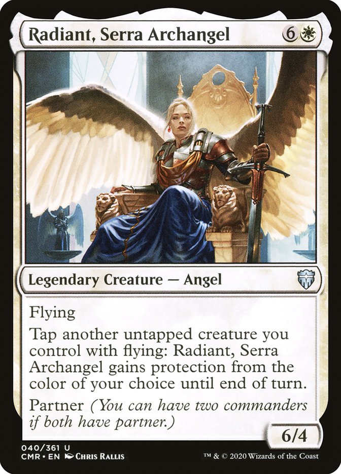 Radiant, Serra Archangel [Commander Legends] | Game Grid - Logan