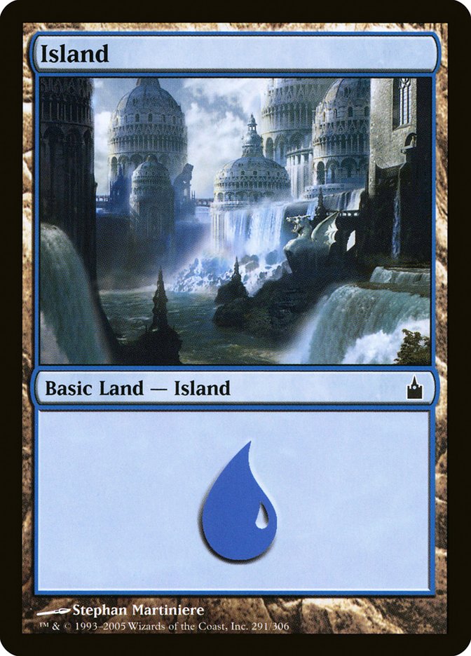 Island (291) [Ravnica: City of Guilds] | Game Grid - Logan