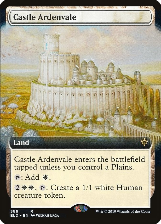 Castle Ardenvale (Extended Art) [Throne of Eldraine] | Game Grid - Logan