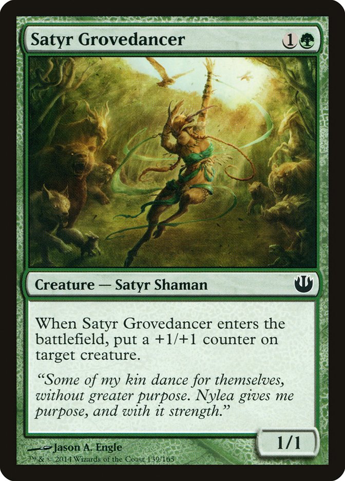 Satyr Grovedancer [Journey into Nyx] | Game Grid - Logan