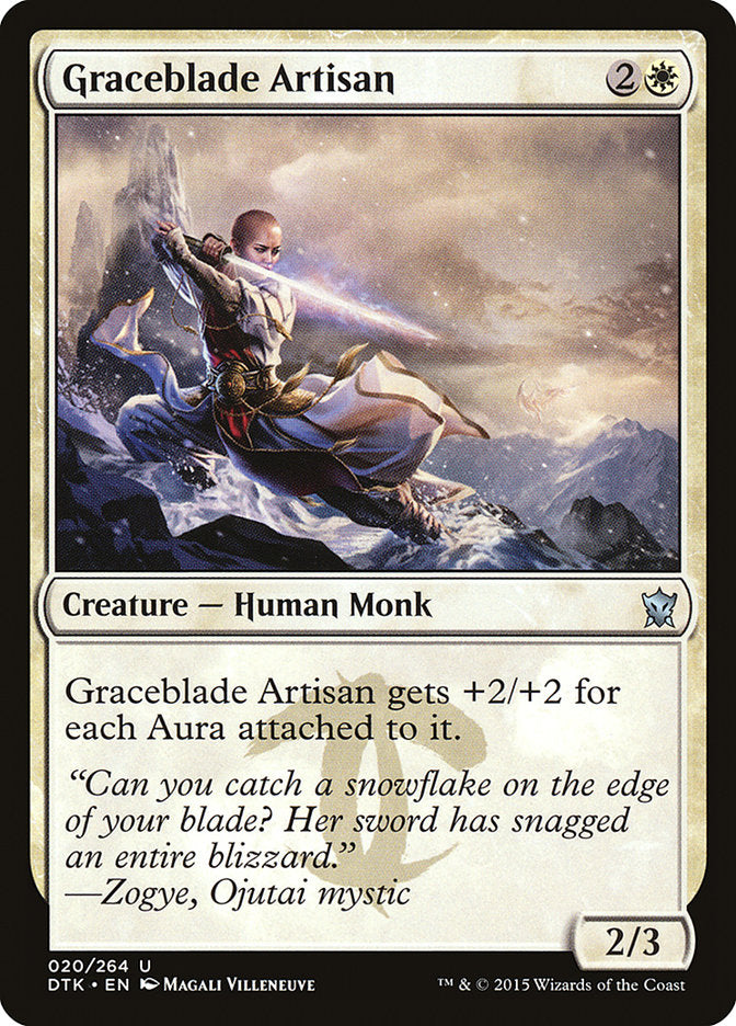 Graceblade Artisan [Dragons of Tarkir] | Game Grid - Logan