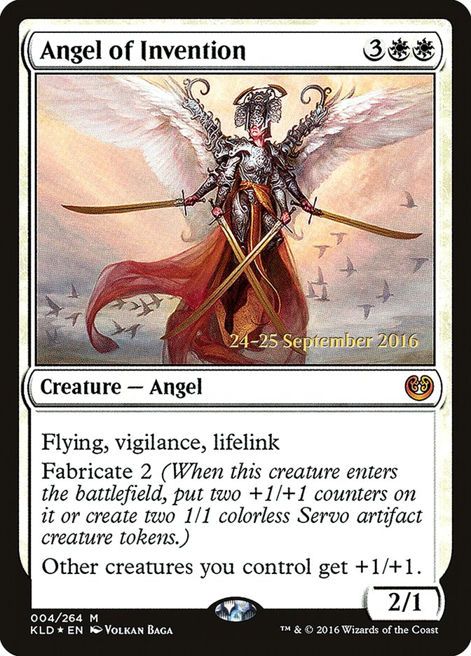 Angel of Invention [Kaladesh Prerelease Promos] | Game Grid - Logan