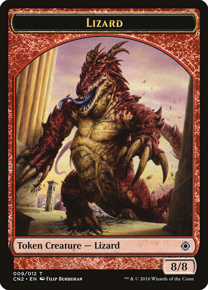 Lizard Token [Conspiracy: Take the Crown Tokens] | Game Grid - Logan