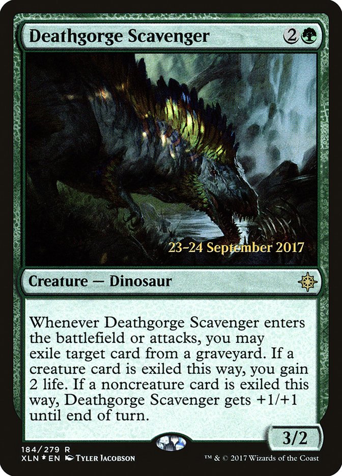 Deathgorge Scavenger [Ixalan Prerelease Promos] | Game Grid - Logan