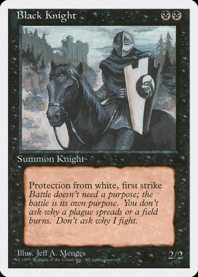 Black Knight [Fourth Edition] | Game Grid - Logan