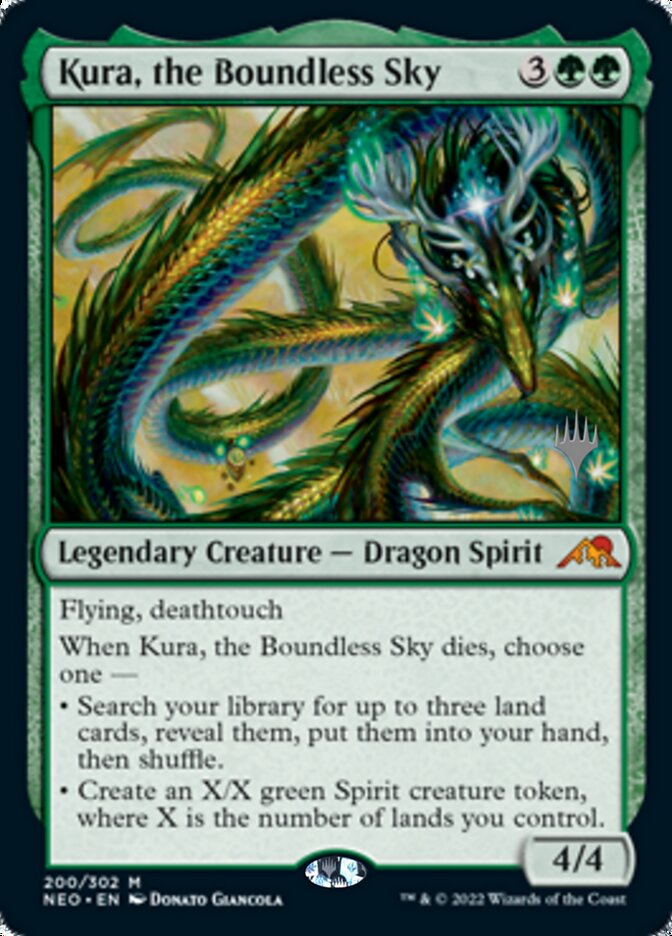 Kura, the Boundless Sky (Promo Pack) [Kamigawa: Neon Dynasty Promos] | Game Grid - Logan