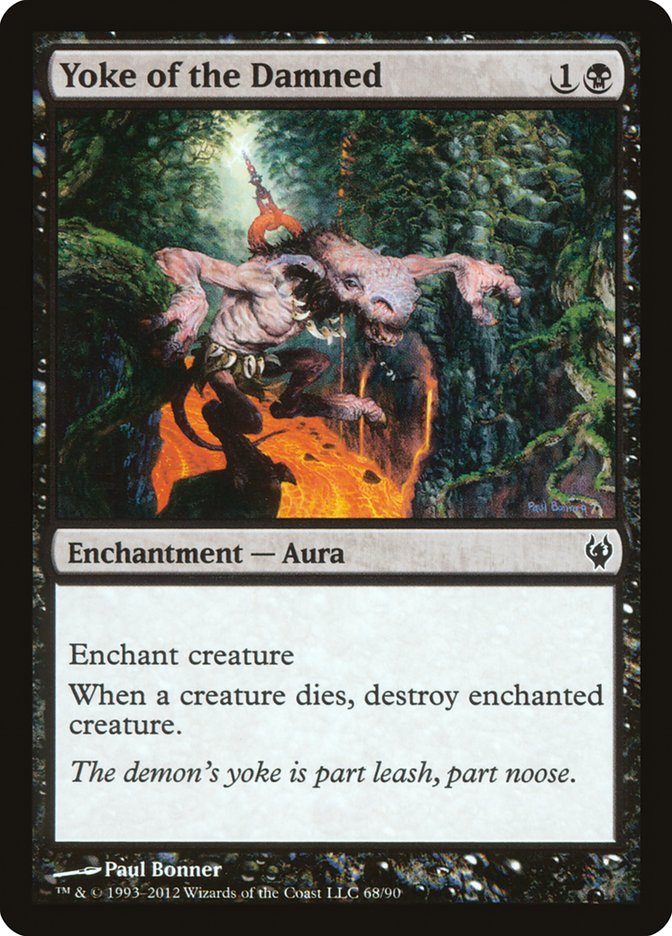 Yoke of the Damned [Duel Decks: Izzet vs. Golgari] | Game Grid - Logan