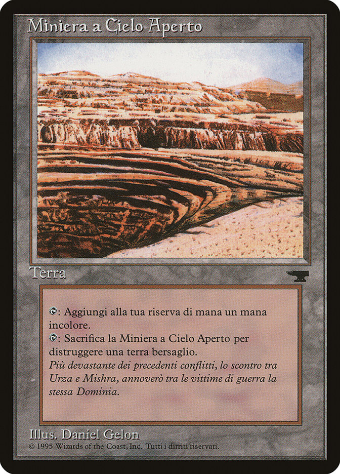 Strip Mine (Italian) - "Miniera a Cielo Aperto" [Rinascimento] | Game Grid - Logan