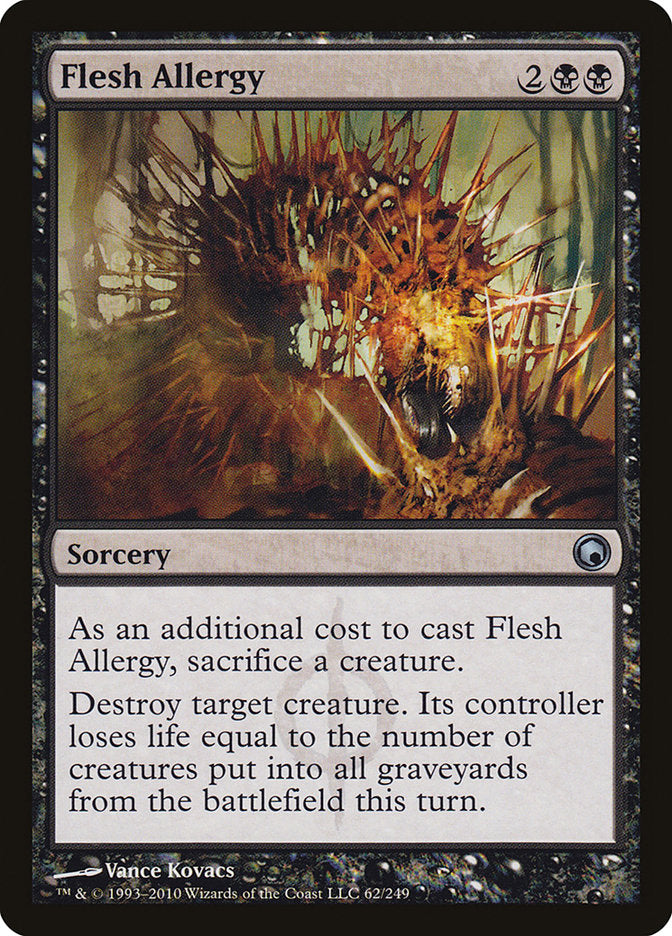Flesh Allergy [Scars of Mirrodin] | Game Grid - Logan