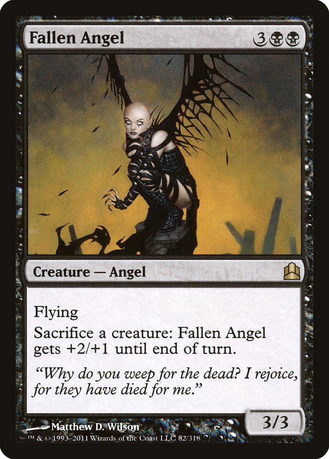 Fallen Angel [Commander 2011] | Game Grid - Logan