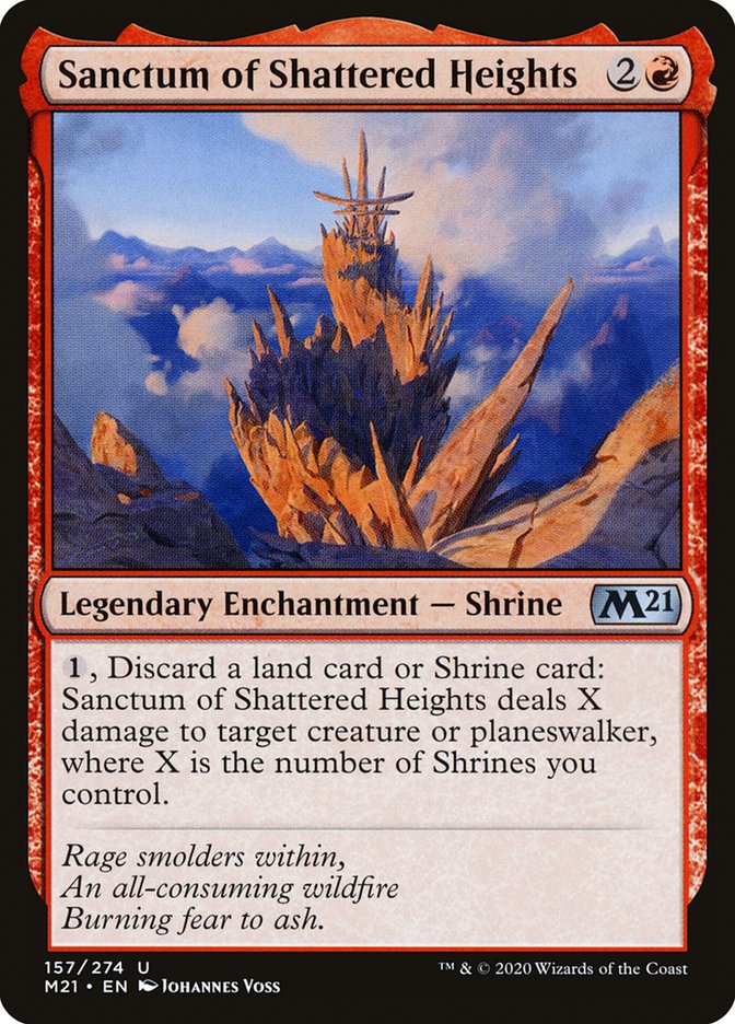 Sanctum of Shattered Heights [Core Set 2021] | Game Grid - Logan