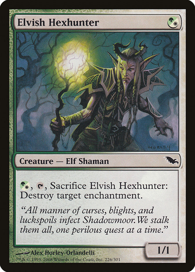 Elvish Hexhunter [Shadowmoor] | Game Grid - Logan
