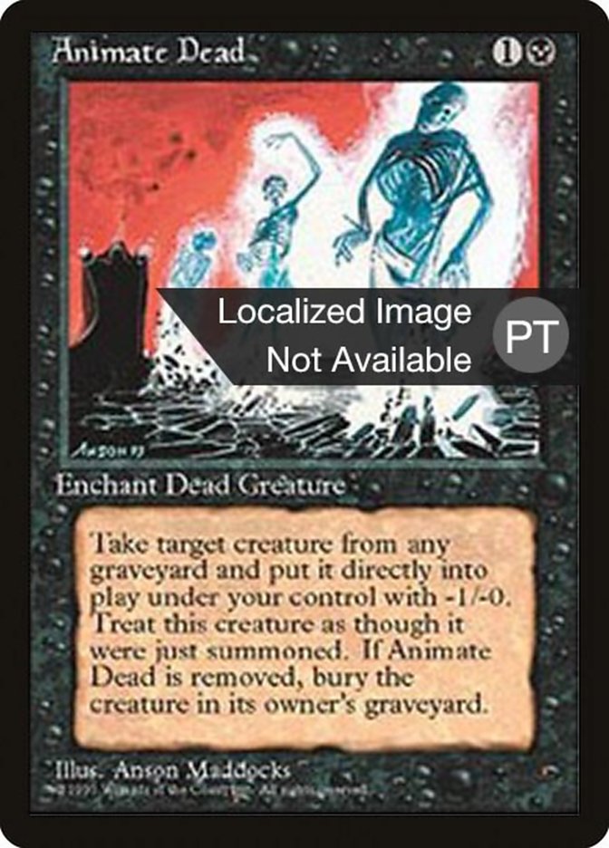 Animate Dead [Fourth Edition (Foreign Black Border)] | Game Grid - Logan