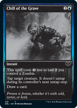 Chill of the Grave [Innistrad: Double Feature] | Game Grid - Logan