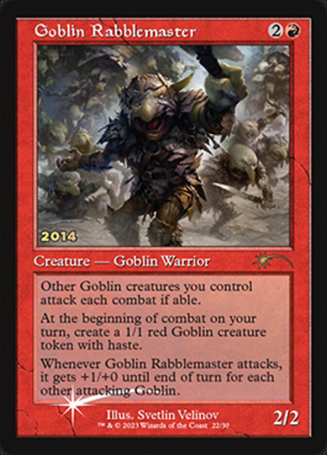 Goblin Rabblemaster [30th Anniversary Promos] | Game Grid - Logan
