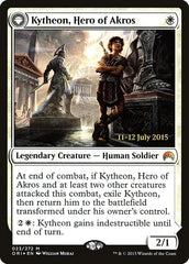 Kytheon, Hero of Akros // Gideon, Battle-Forged [Magic Origins Prerelease Promos] | Game Grid - Logan