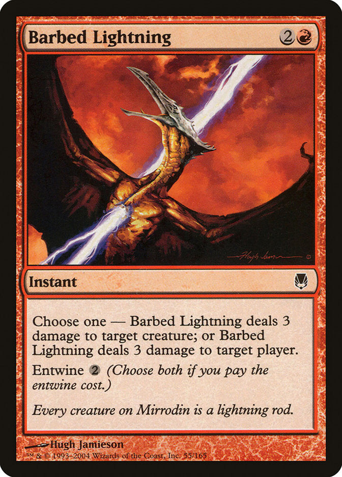 Barbed Lightning [Darksteel] | Game Grid - Logan