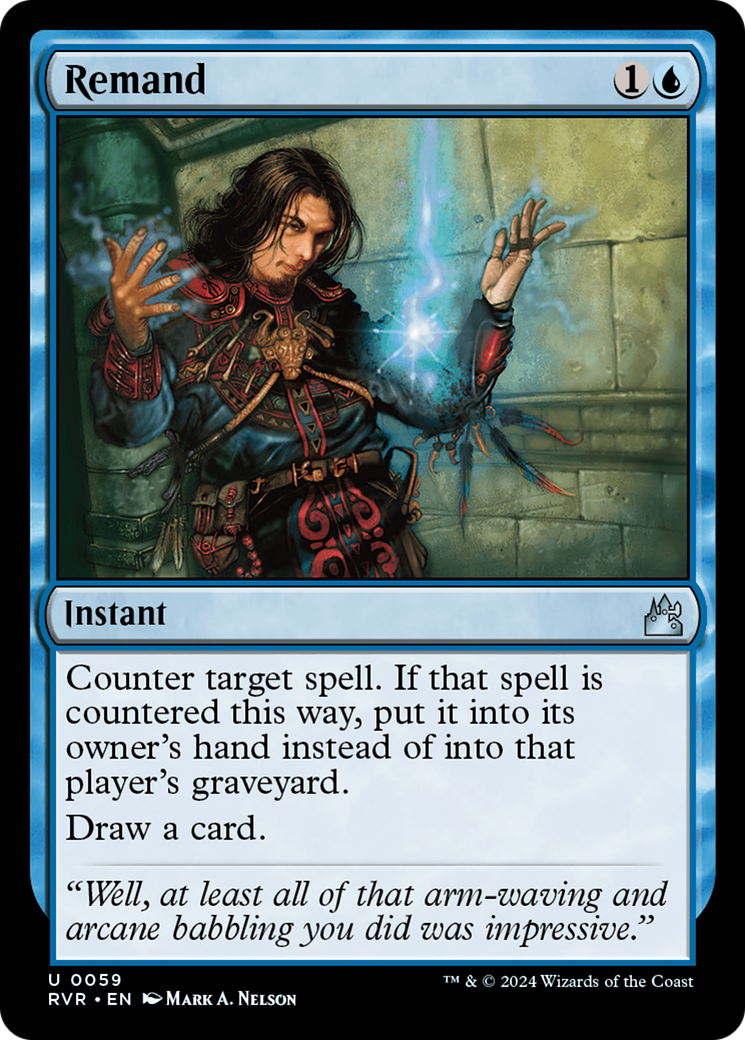 Remand [Ravnica Remastered] | Game Grid - Logan