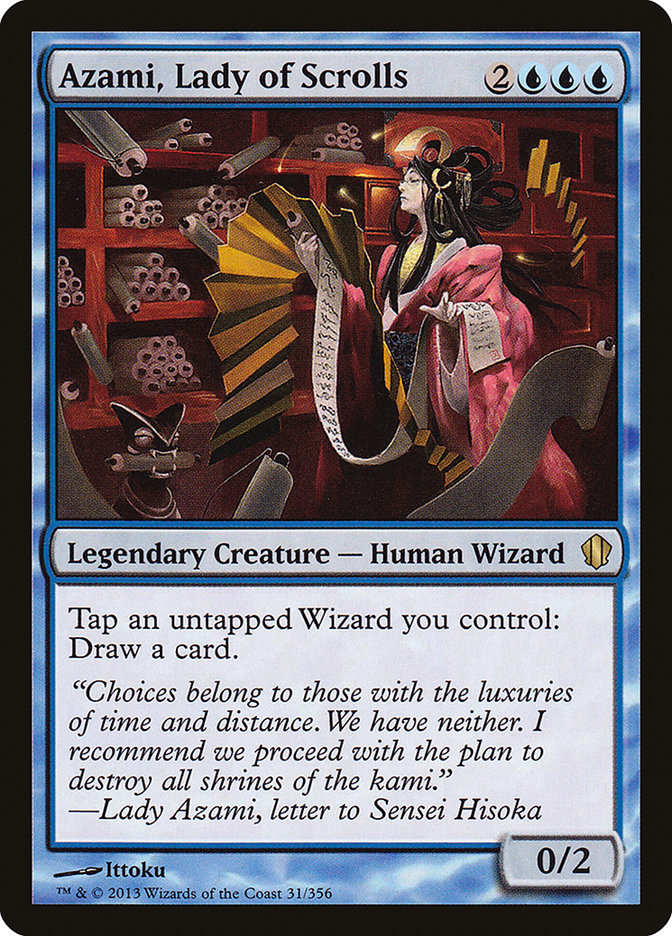 Azami, Lady of Scrolls [Commander 2013] | Game Grid - Logan