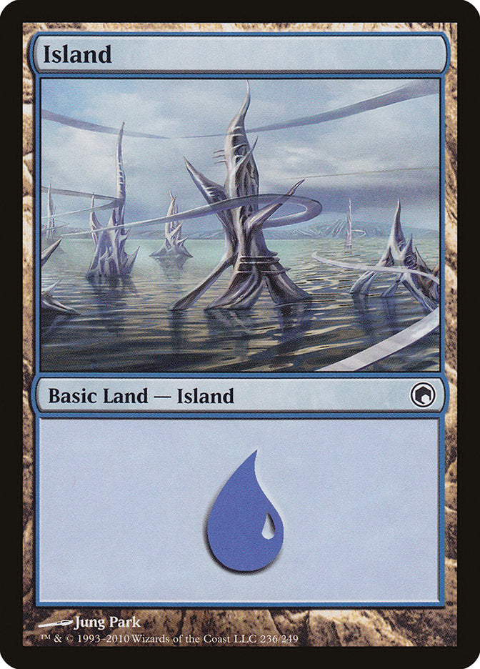 Island (236) [Scars of Mirrodin] | Game Grid - Logan