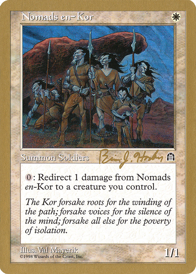 Nomads en-Kor (Brian Hacker) [World Championship Decks 1998] | Game Grid - Logan