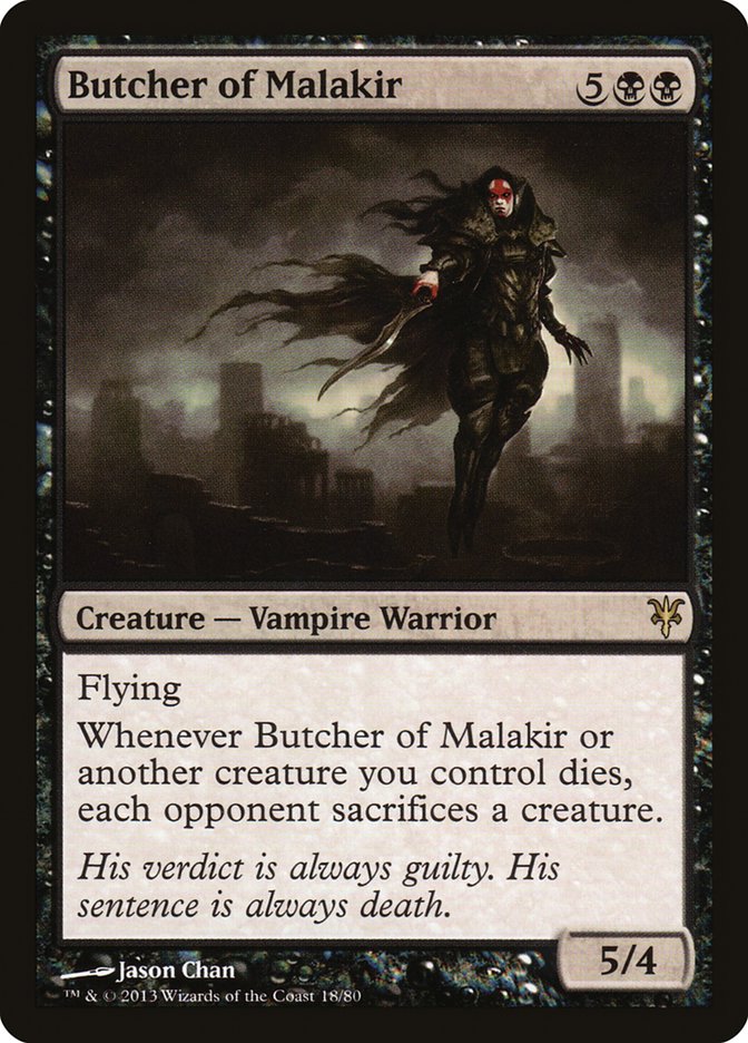 Butcher of Malakir [Duel Decks: Sorin vs. Tibalt] | Game Grid - Logan