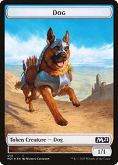 Cat (020) // Dog Double-Sided Token [Core Set 2021 Tokens] | Game Grid - Logan