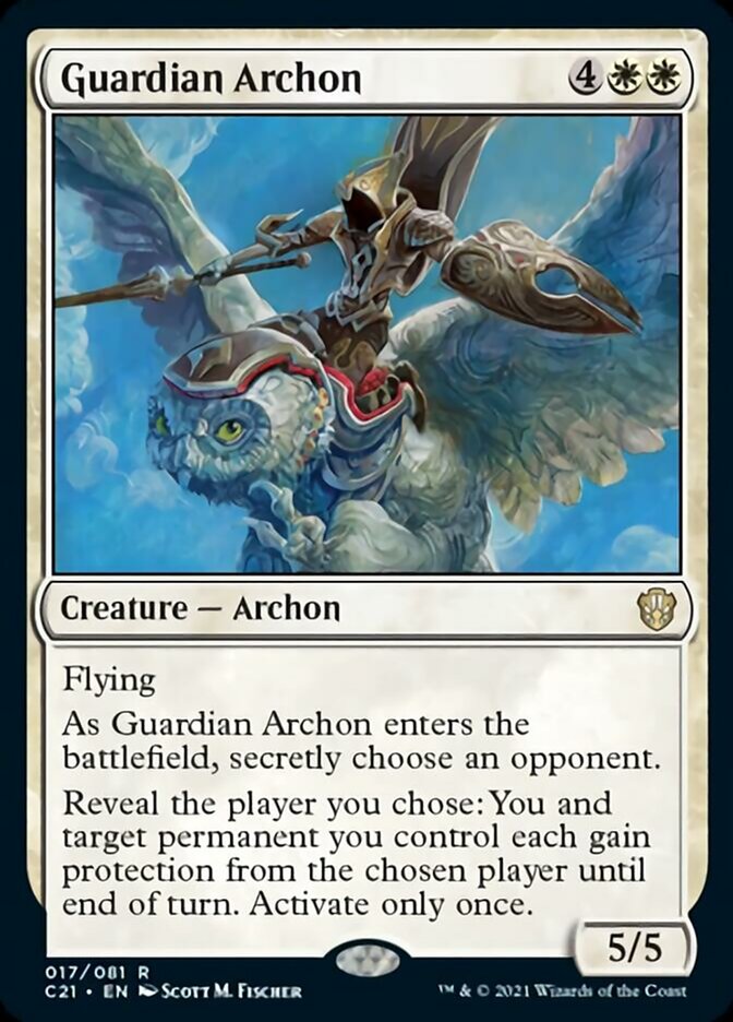 Guardian Archon [Commander 2021] | Game Grid - Logan
